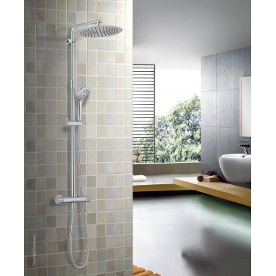 Colonne de douche avec robinetterie HIRAMÉ Ref 3047404001858