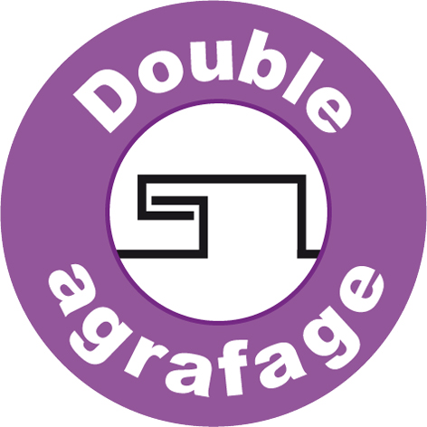 Double agrafage